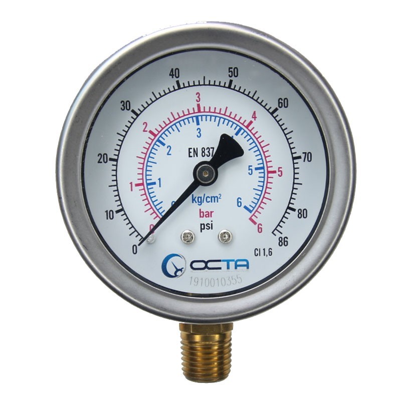 pressure gauge octa gb63 View 6bar